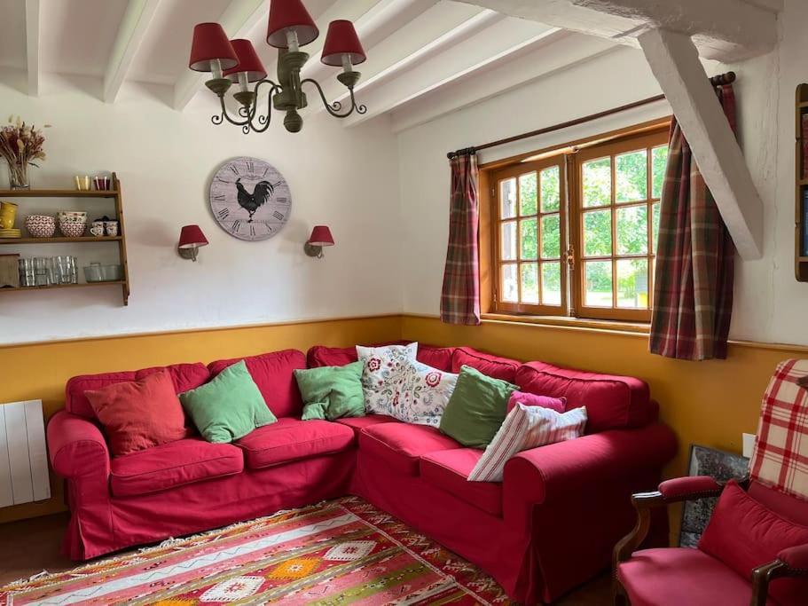 Le Colombage, Jolie Longere Pres De Giverny Eure Hardencourt-Cocherel Ngoại thất bức ảnh