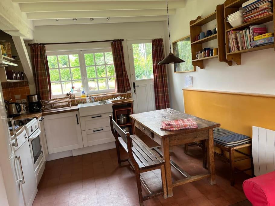 Le Colombage, Jolie Longere Pres De Giverny Eure Hardencourt-Cocherel Ngoại thất bức ảnh